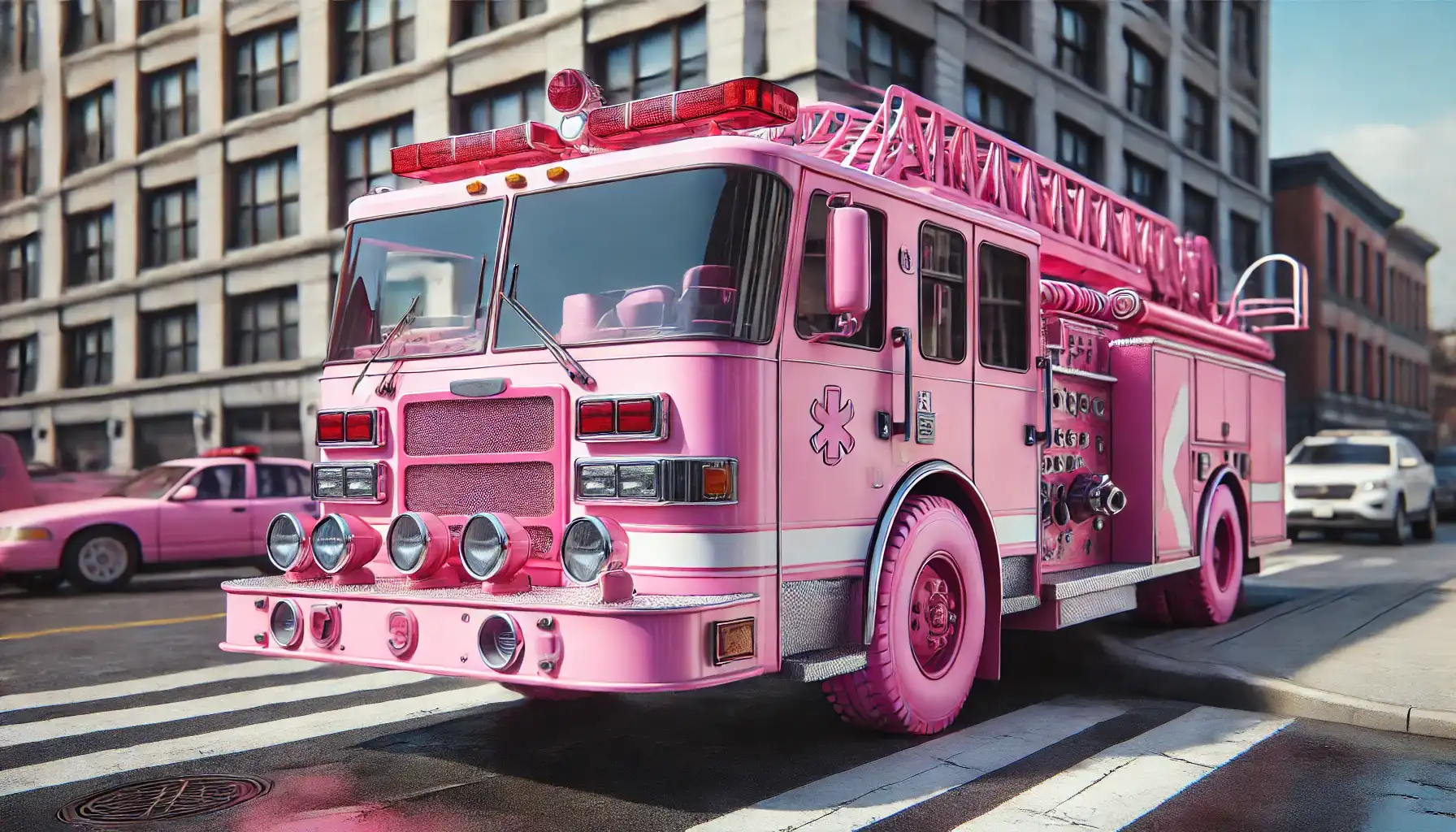 Behind the Wheel: Meet the Heroes Driving the Pink Fire Truck - Pink ...